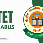 CTET Syllabus 2024 Released Paper 1 And 2 PDF Download