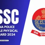 Haryana Police Constable Physical Admit Card 2024 Out, Download PET Hall Ticket