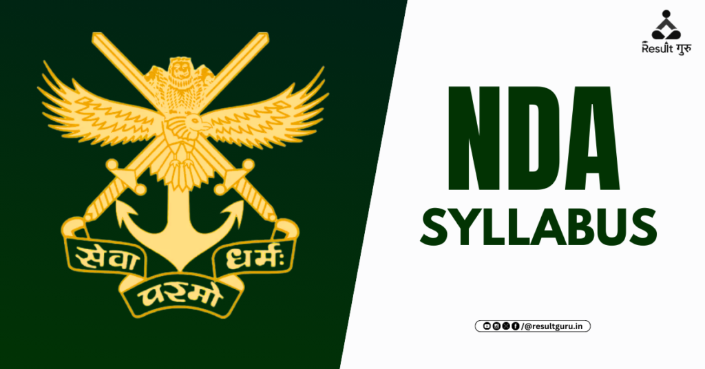 NDA Syllabus 2024 Pdf Download
