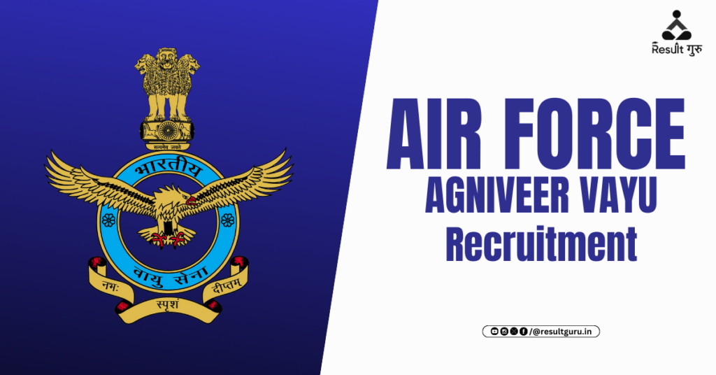 Indian Airforce Agniveer Vayu Recruitment 2024