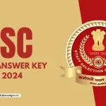 SSC CPO Answer Key 2024 Out, Response Sheet PDF Link