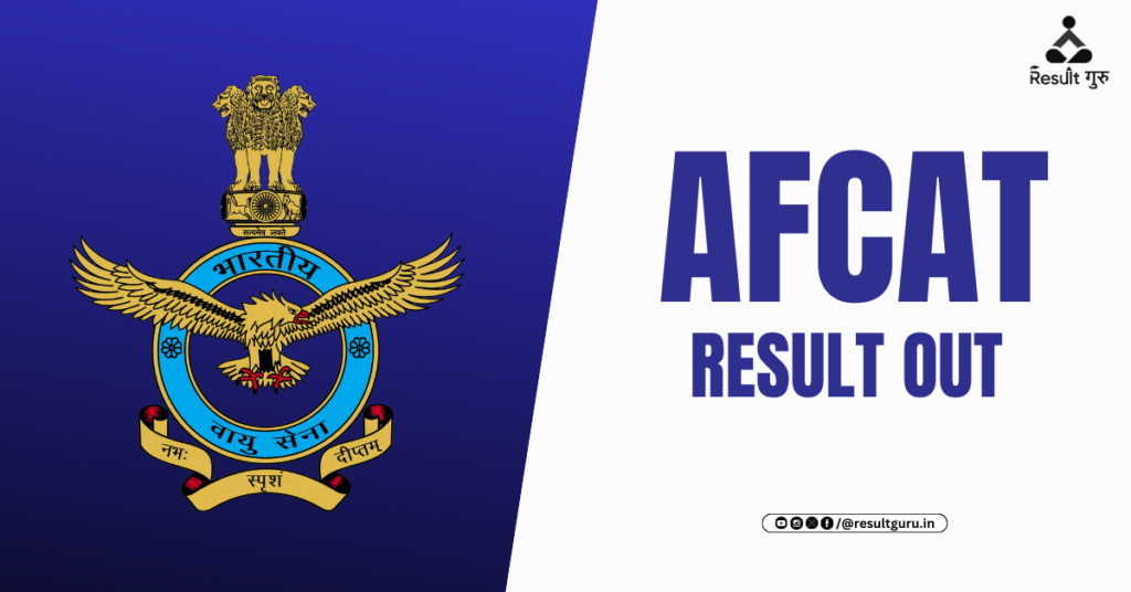 AFCAT 2 2024 Result Out