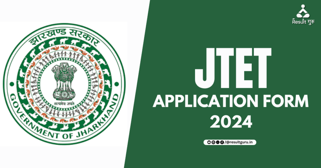 JTET Application Form 2024