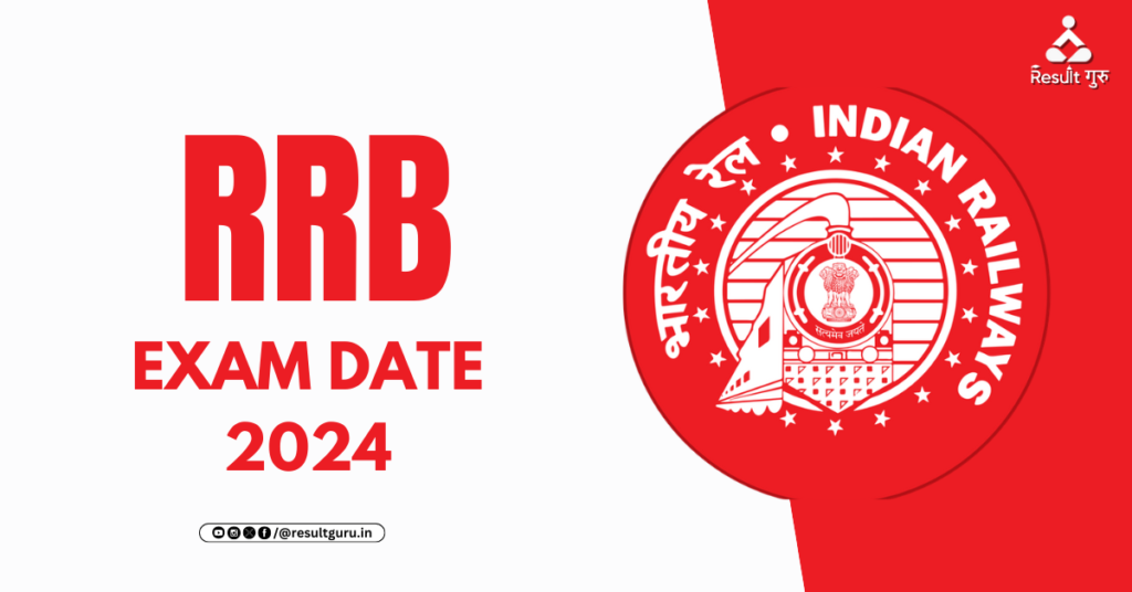 RRB JE Exam Date 2024